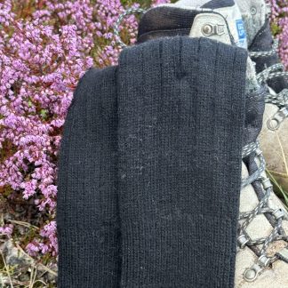 Alpakka 2 pk. ullsokker sort