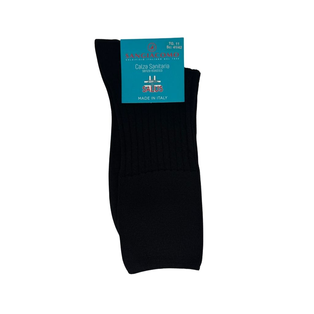 Merinoull sokker uten strikk - Black