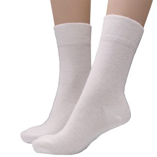 Cashmeresokker _ aspen - Offwhite