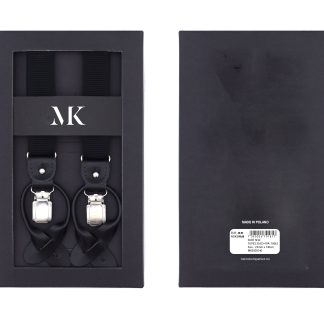 sele - sort med lærdetaljer