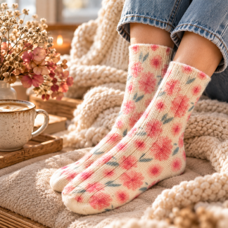 MK Floral Wool, rosa